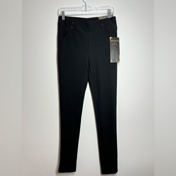 Boot Sculpting Leggings size L Black NWT - Picture 1 of 12